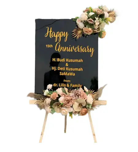 Papan Bunga Akrilik Getasblawong